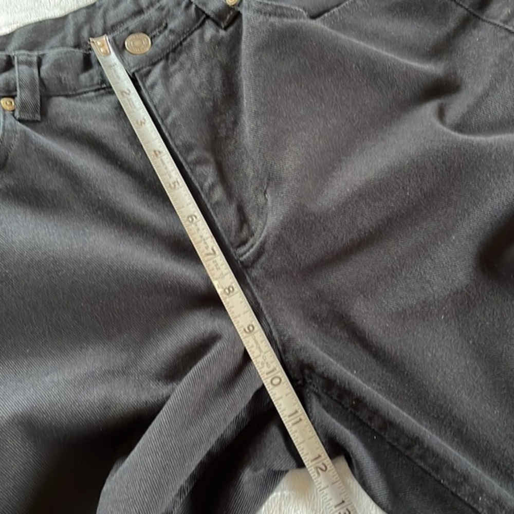 Lizwear High Rise Mom Black Denim Jean Size 4 - Picture 13 of 15